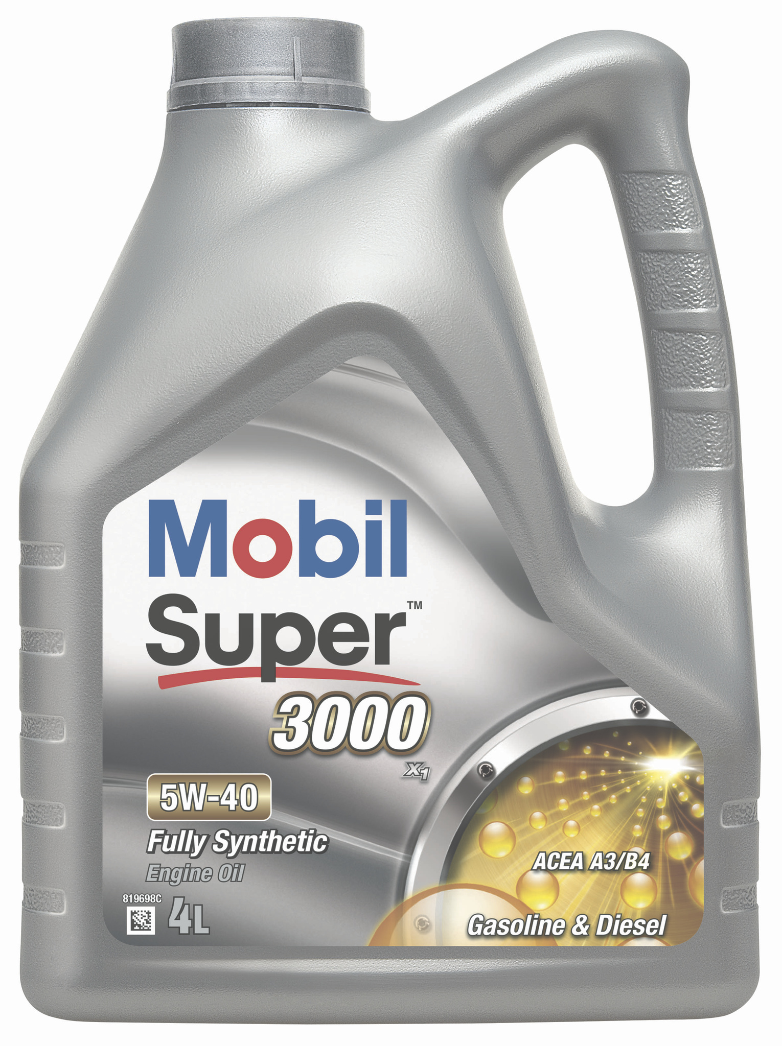 MOBIL SUPER 3000 X1 5W-40, 4X4L - GA Lindberg